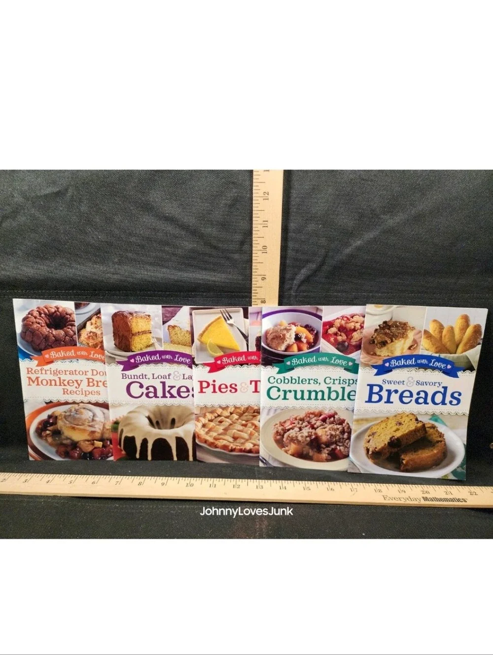 Baked With Love Cookbook Lot Of 5 Complete Used